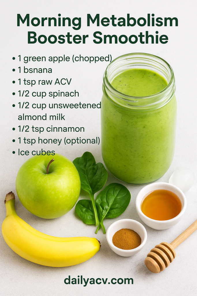 acv booster smothie