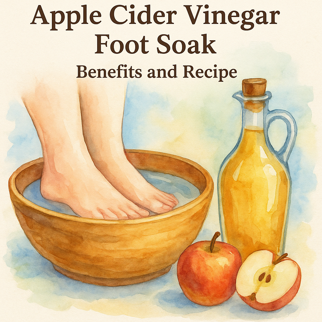 Apple Cider Vinegar Foot Soak